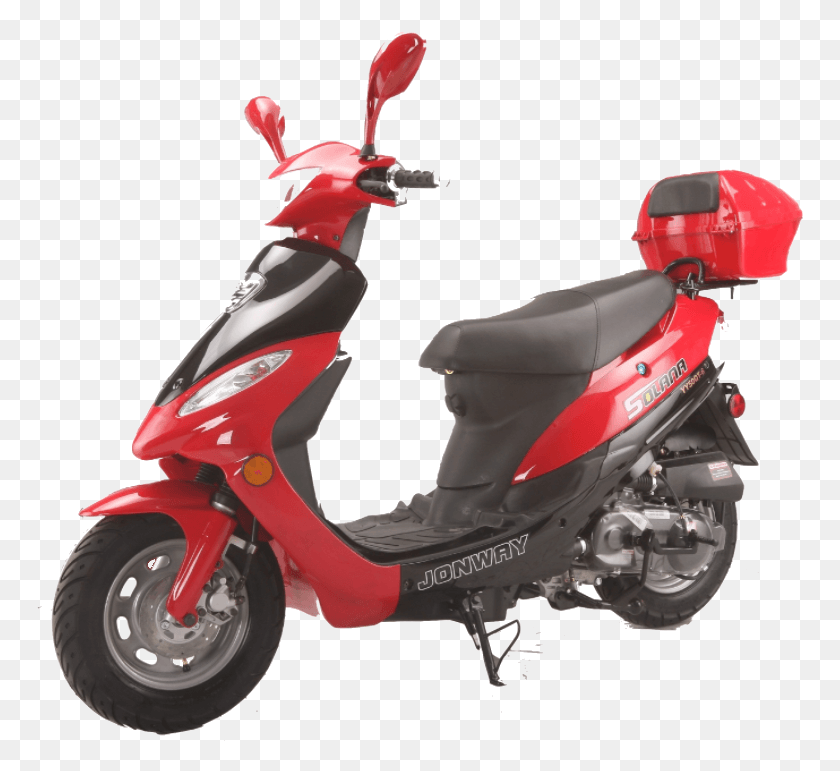 767x711 Scooter Rojo, Motocicleta, Vehículo, Transporte Hd Png