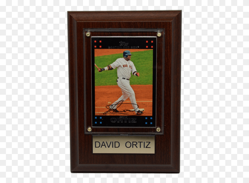 391x558 Red Sox Player Plaque, Person, Human, Athlete HD PNG Download