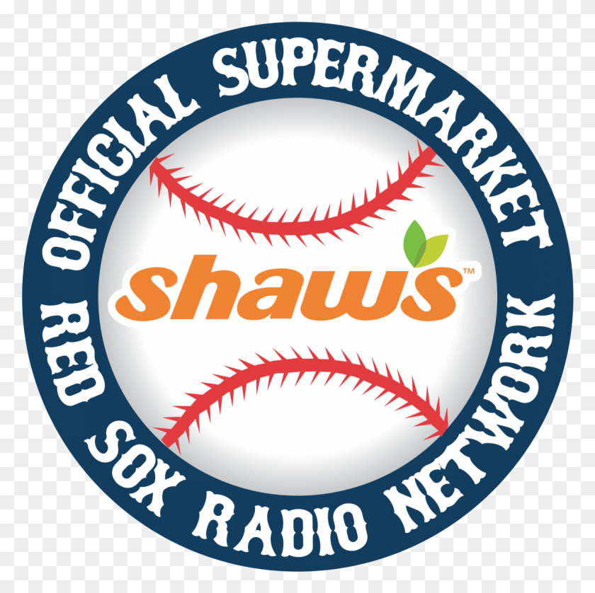 1163x1161 Лейбл Red Sox Radio Network, Текст, Командный Вид Спорта, Спорт Png Скачать