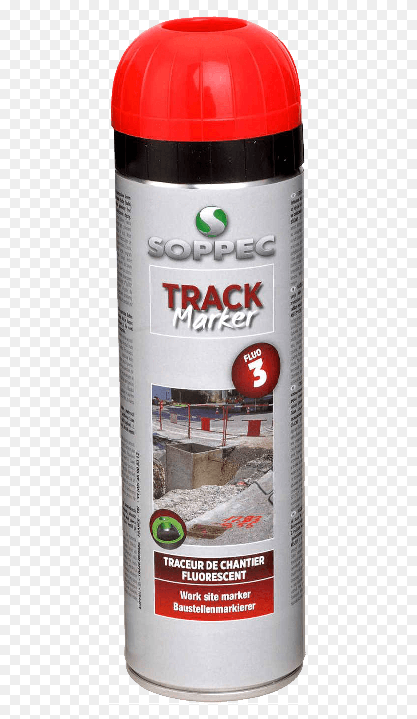 405x1389 Red Spray Paint 500 Ml Soppec Track Marker Bottle, Label, Text, Advertisement HD PNG Download