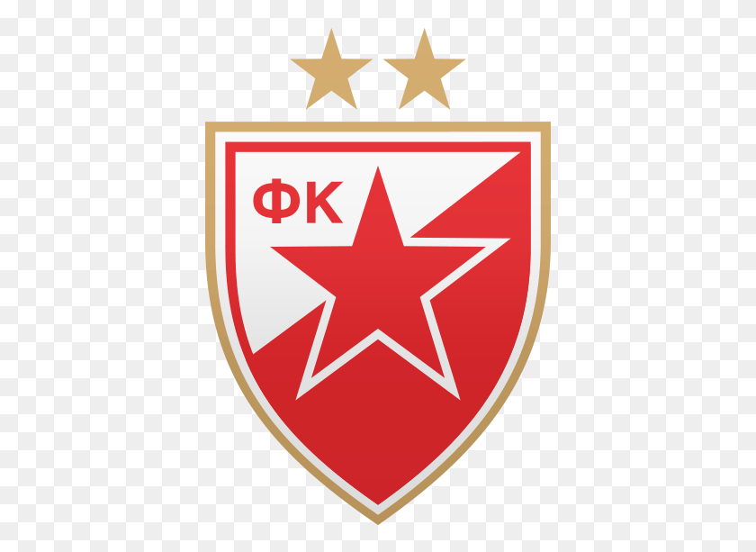 385x553 Red Star Belgr Red Star Belgrade Logo, Armor, Shield HD PNG Download