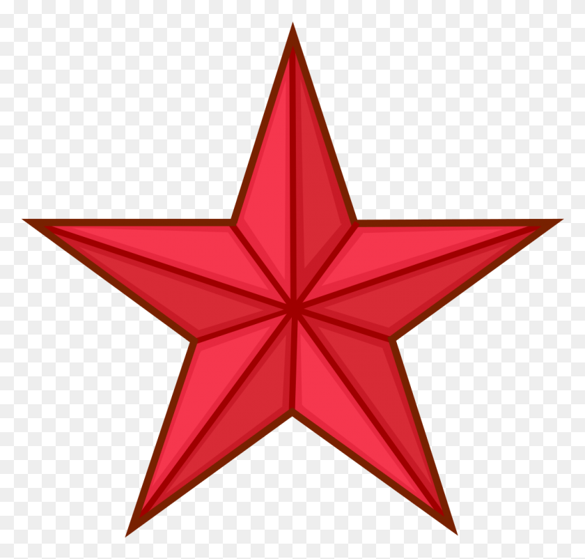 1053x1003 Red Star Emblem Red Star Transparent Background, Star Symbol, Symbol, Cross HD PNG Download