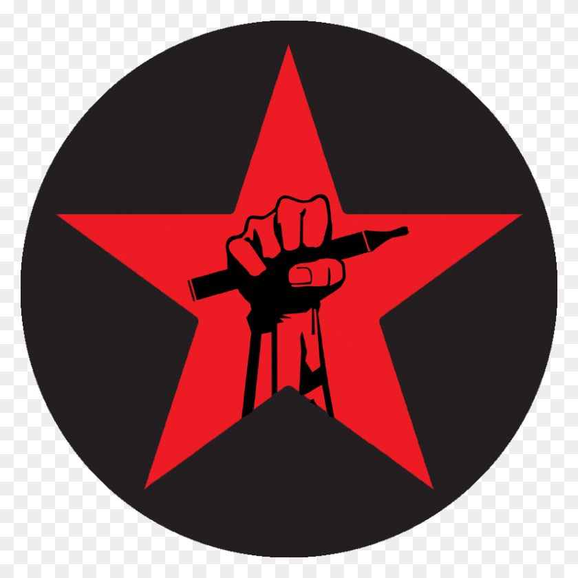 794x794 Red Star Red Star Vapor, Hand, Symbol, Star Symbol HD PNG Download