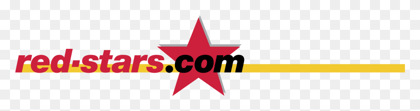 2331x489 Red Stars Com Logo Transparent, Symbol, Star Symbol, Logo HD PNG Download