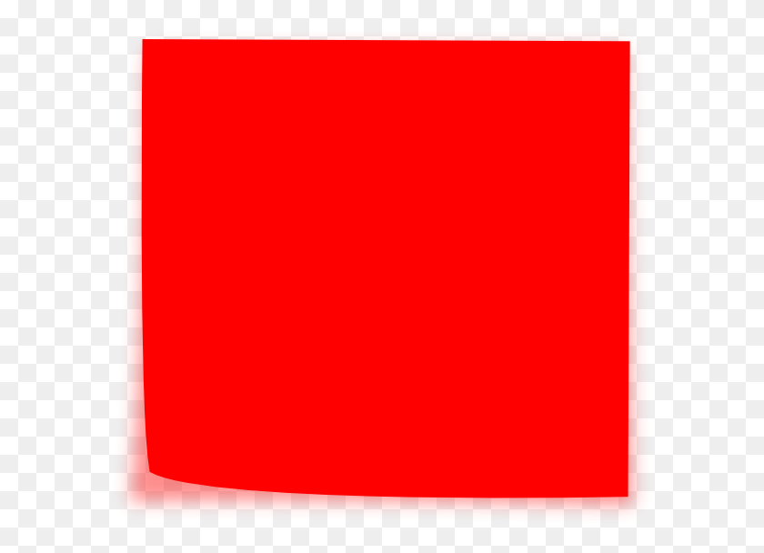 599x548 Descargar Png / Nota Adhesiva Roja Carr Rouge, Logotipo, Símbolo, Marca Registrada Hd Png