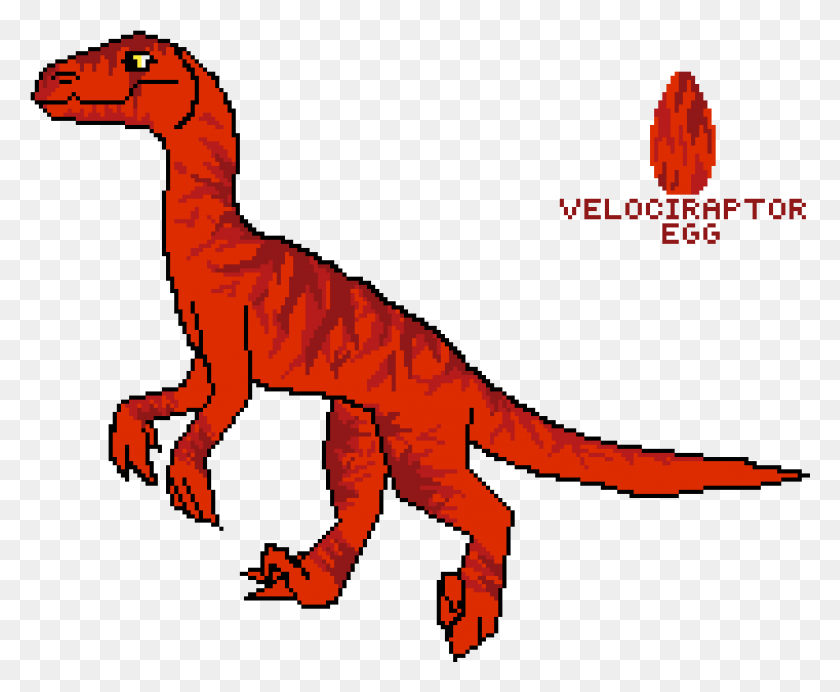 1141x925 Red Striped Raptor Animal Figure, Dinosaur, Reptile, T-rex HD PNG Download