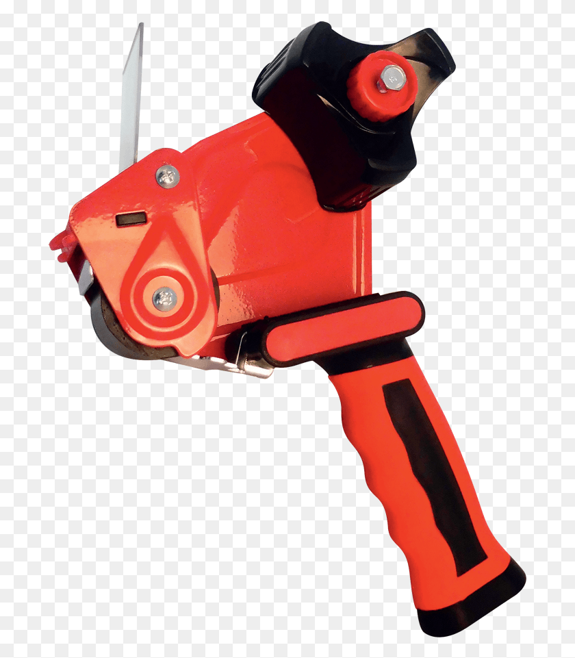 699x901 Red Tape Dispenser Gun Barrel, Tool, Vise, Brake HD PNG Download