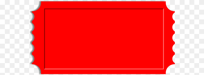 600x309 Red Ticket Clip Art, Text, Paper PNG