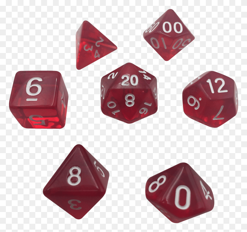 2408x2248 Red Translucent Color Transparent Dice Set, Game, First Aid Descargar Hd Png