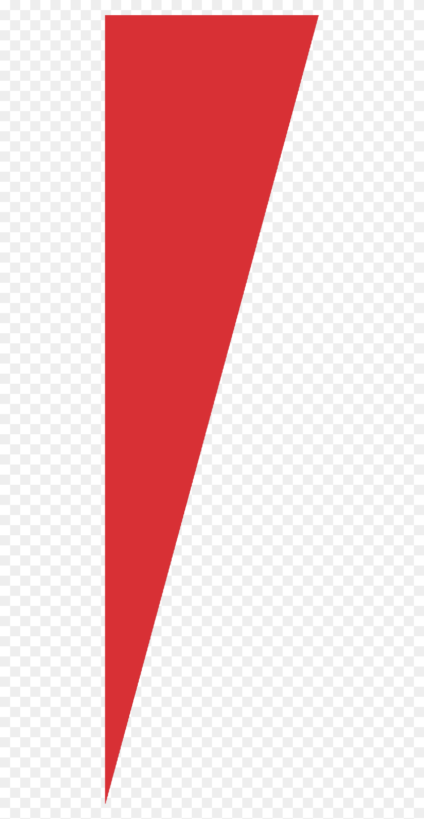 424x1562 Descargar Png Triángulo Rojo Triángulo Rojo Esquina, Símbolo, Logotipo, Marca Registrada Hd Png