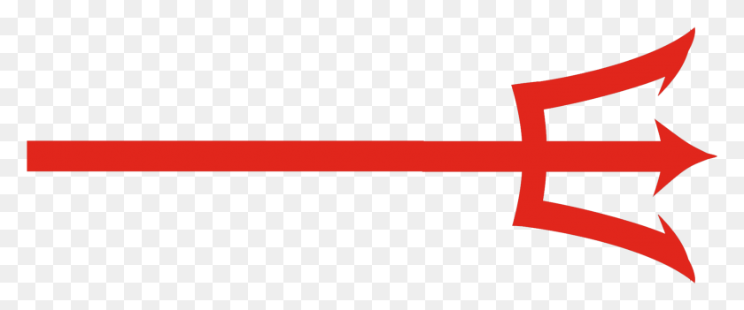 1841x689 Red Trident Cybersecurity Red Straight Arrow, Weapon, Weaponry, Symbol HD PNG Download