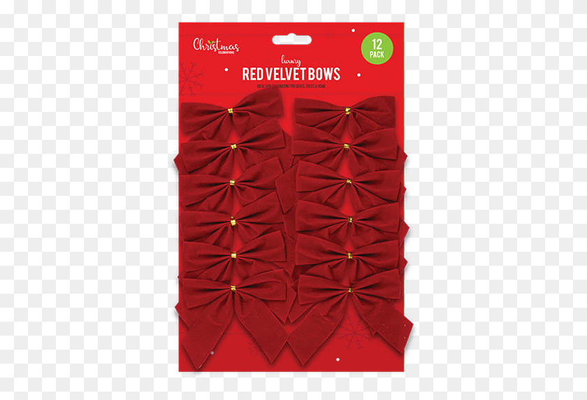 359x512 Red Velvet Christmas Bows Wrapping Paper, Cushion, Pillow, Text HD PNG Download