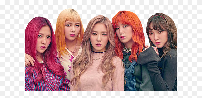 630x350 Red Velvet Red Velvet, Person, Face, Hair HD PNG Download