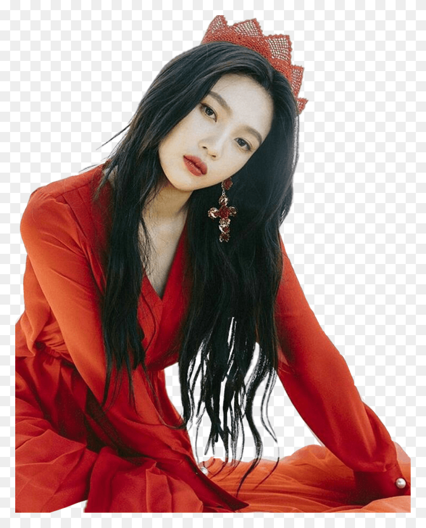 1024x1287 Red Velvet Red Velvet Joy Redvelvetjoy Kpop Redvelvetkpop Red Velvet Joy Red, Clothing, Apparel, Female HD PNG Download