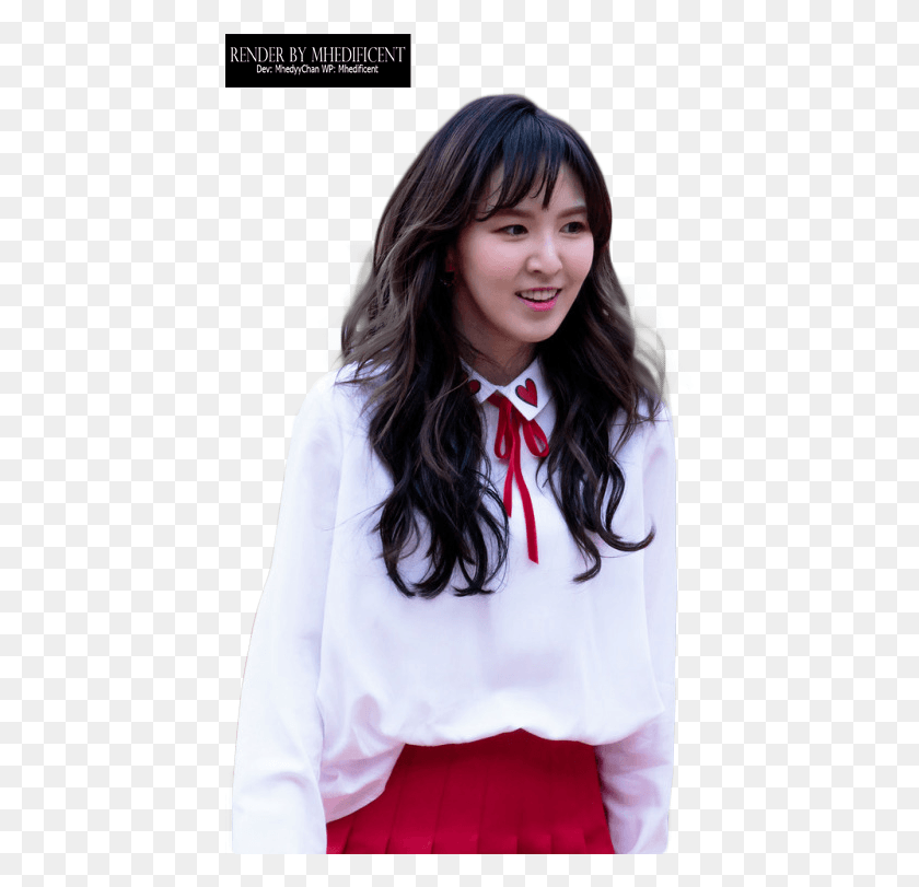 430x751 Red Velvet Wendy Red Velvet Redvelvet Wendy Redvelvet Red Velvet Wendy, Clothing, Sleeve, Person HD PNG Download