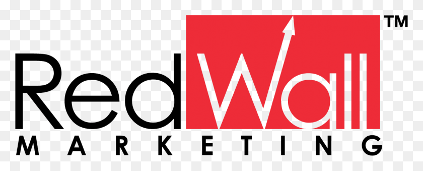 1258x451 Descargar Png Red Wall Marketing Logotipo, Símbolo, Marca Registrada, Texto Hd Png