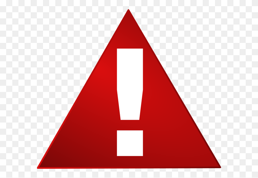 600x521 Red Warning Sign, Triangle, Symbol, Logo HD PNG Download