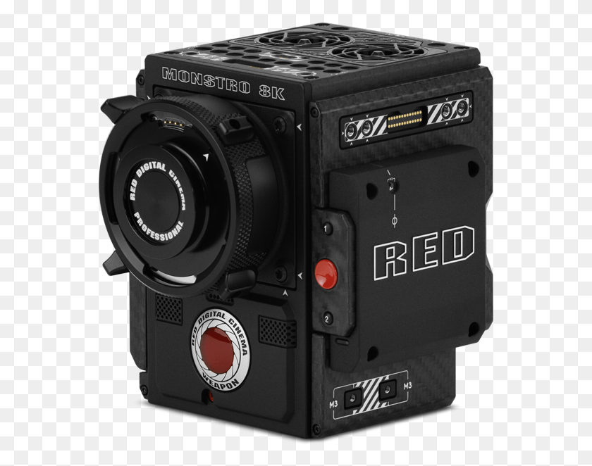 563x602 Red Weapon Monstro 8k Vv, Camera, Electronics, Video Camera HD PNG Download