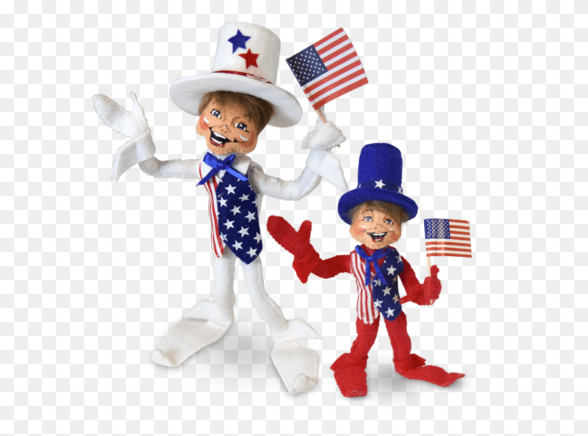 579x563 Red White And Blue Doll, Hat, Clothing, Apparel HD PNG Download