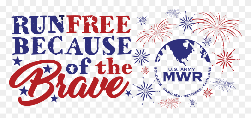 1910x821 Red White And Blue Run At Fort Carson Freedom Fest, Nature, Text, Outdoors HD PNG Download