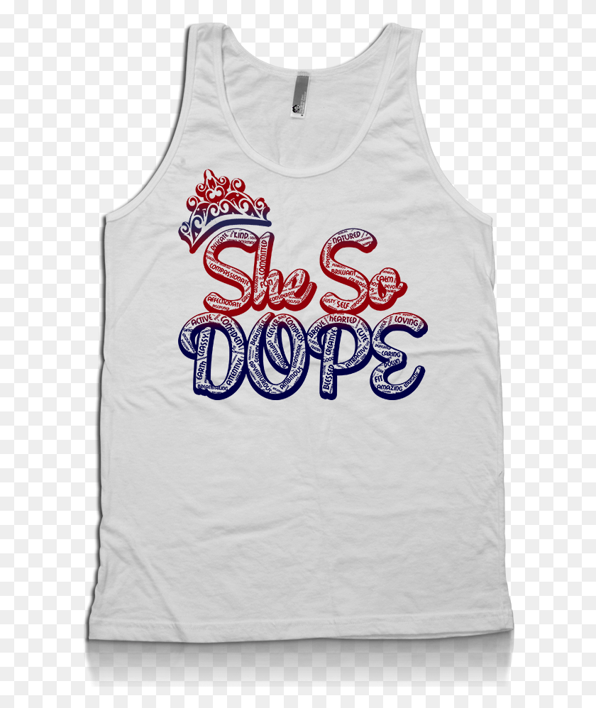 610x938 Red White Blue Crown Tank Active Tank, Clothing, Apparel, Tank Top HD PNG Download