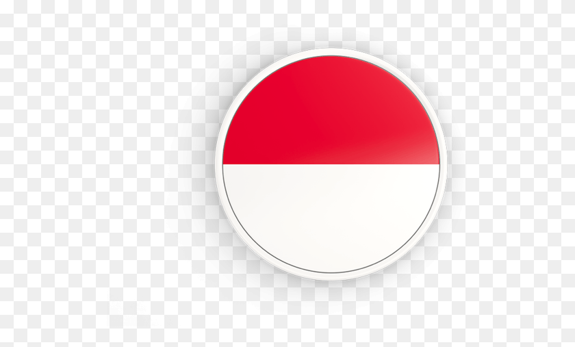530x447 Red White Flag Indonesia, Moon, Outer Space, Night HD PNG Download