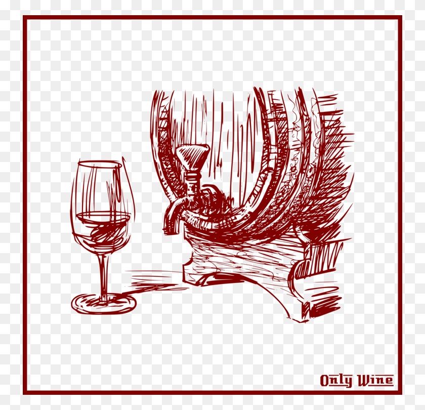 750x750 Red Wine Champagne Barrel White Wine Botte Disegno, Glass, Alcohol, Beverage HD PNG Download