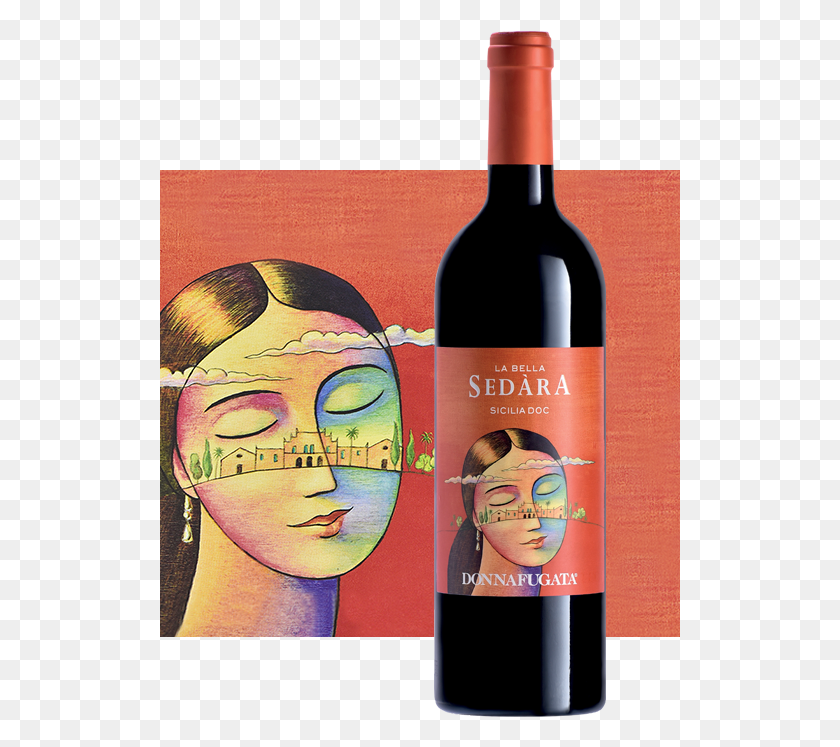 521x687 Красные Вина La Bella Sedara Donnafugata, Вино, Алкоголь, Напитки Hd Png Скачать