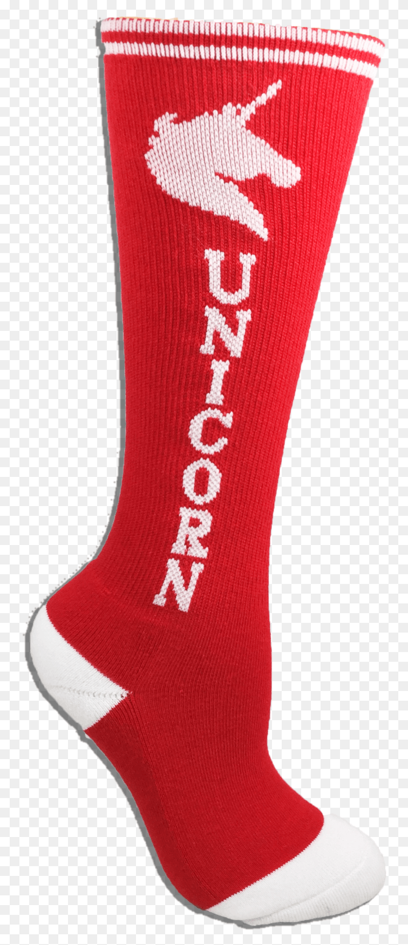 752x1882 Red With White Super Unicorn Youth Sock, Shoe, Footwear, Clothing HD PNG Download