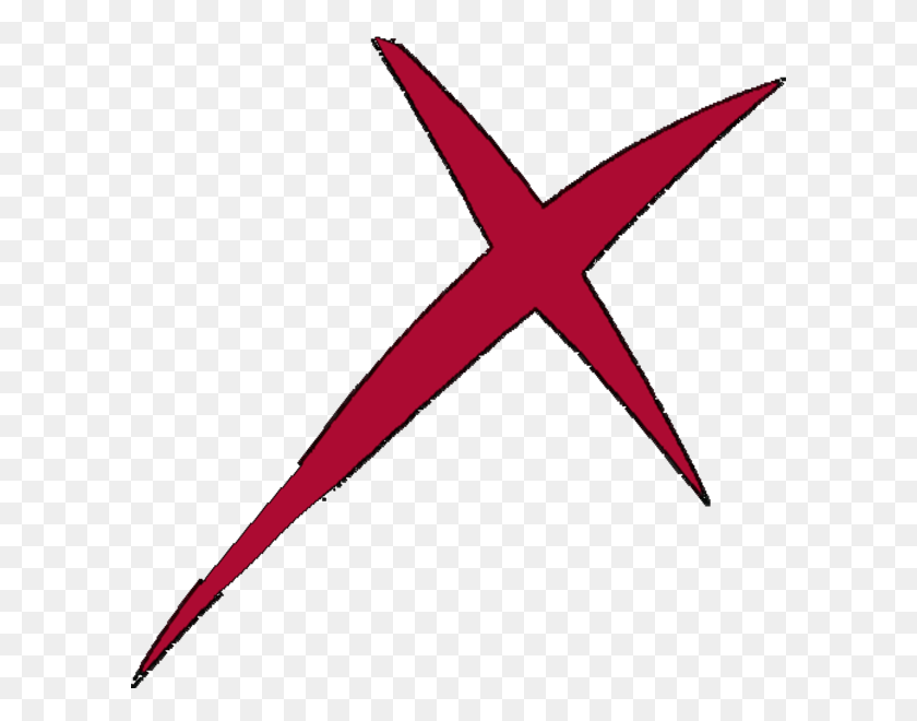 600x600 Red X Dj Falco Red X Logo Teen Titans, Symbol, Scissors, Blade HD PNG Download