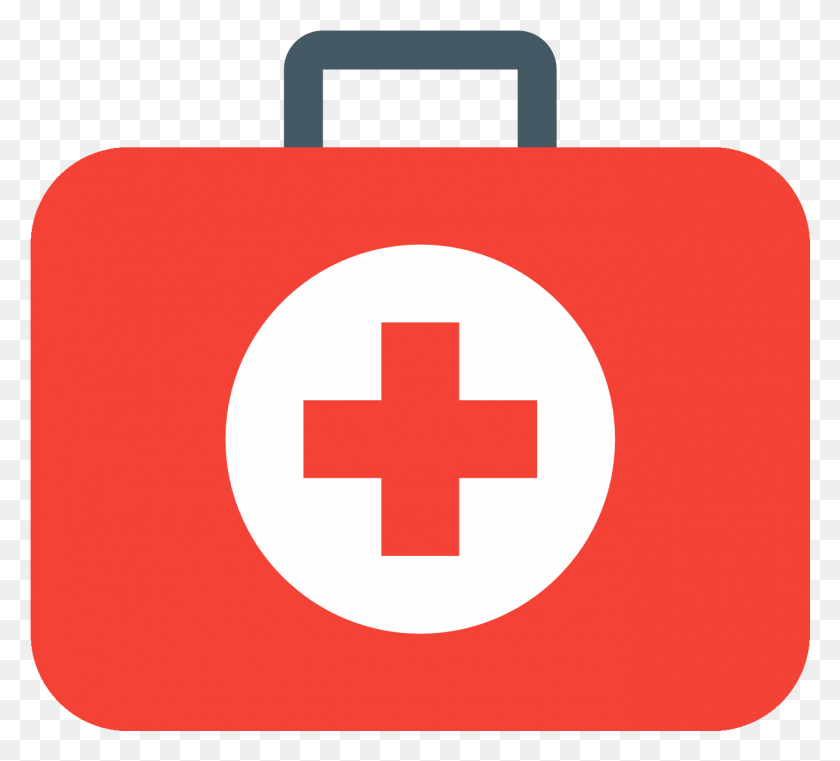 1335x1201 Redbagmedical Bagmaterial Propertyluggage And Bagsfirst Transparent First Aid Kit Logo, Symbol, Trademark, Red Cross HD PNG Download