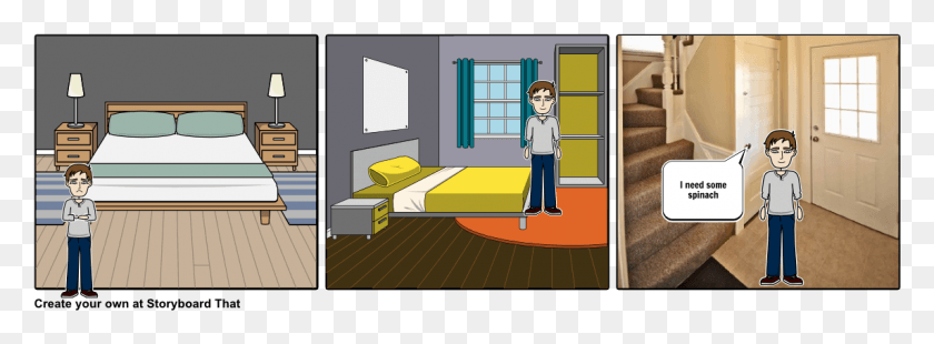 1145x368 Redbull Vs Spinach Storyboard Apartment, Persona, Humano, Habitación Hd Png