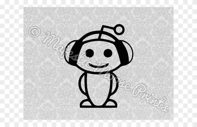 640x480 Descargar Png Reddit Clipart Alien, Doodle Hd Png