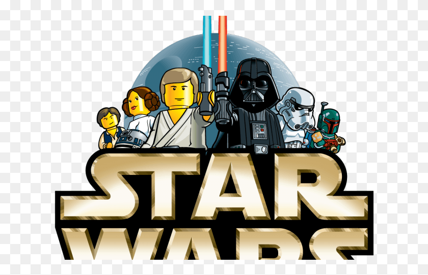 628x481 Descargar Png Reddit Clipart Logo Lego Star Wars 20 Aniversario, Multitud, Texto, Casco Hd Png
