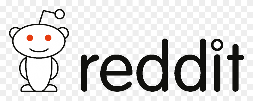 1428x508 Reddit Logo Reddit Alien, Text, Label, Symbol HD PNG Download