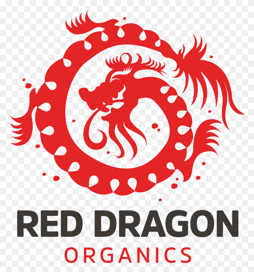 960x1031 Красный Дракон Логотип Продукт, Дракон, Плакат, Реклама Hd Png Скачать