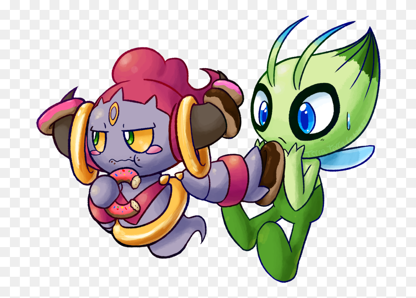 698x543 Redefining Fae Hoopa Celebi, Toy, Graphics HD PNG Download