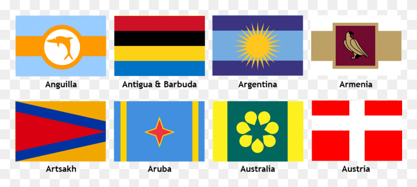 1130x458 Redesignsflags Of The World Graphic Design, Symbol, Bird, Animal HD PNG Download