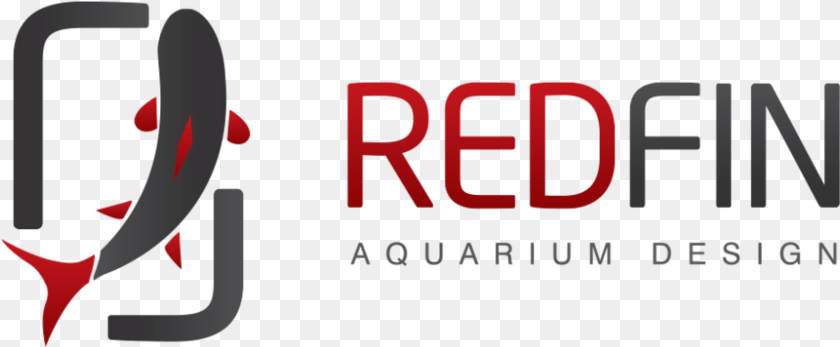 861x356 Redfin Aquarium Design Graphic Design, Logo, Text, Adult, Female Sticker PNG