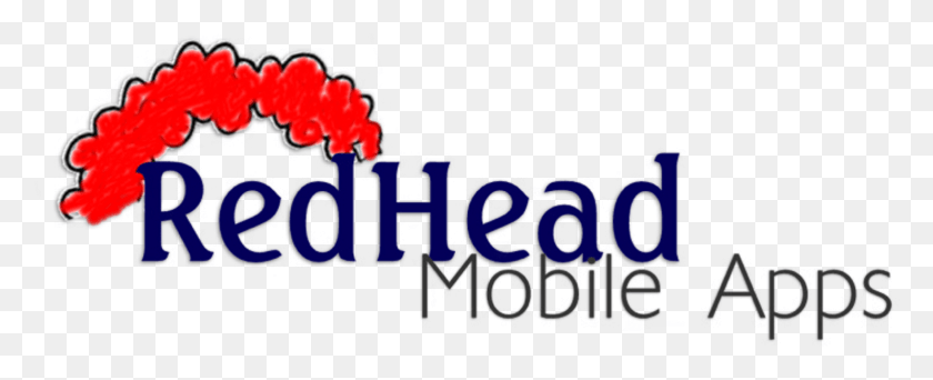 1562x566 Redhead Mobile Apps, Текст, Каракули Hd Png Скачать