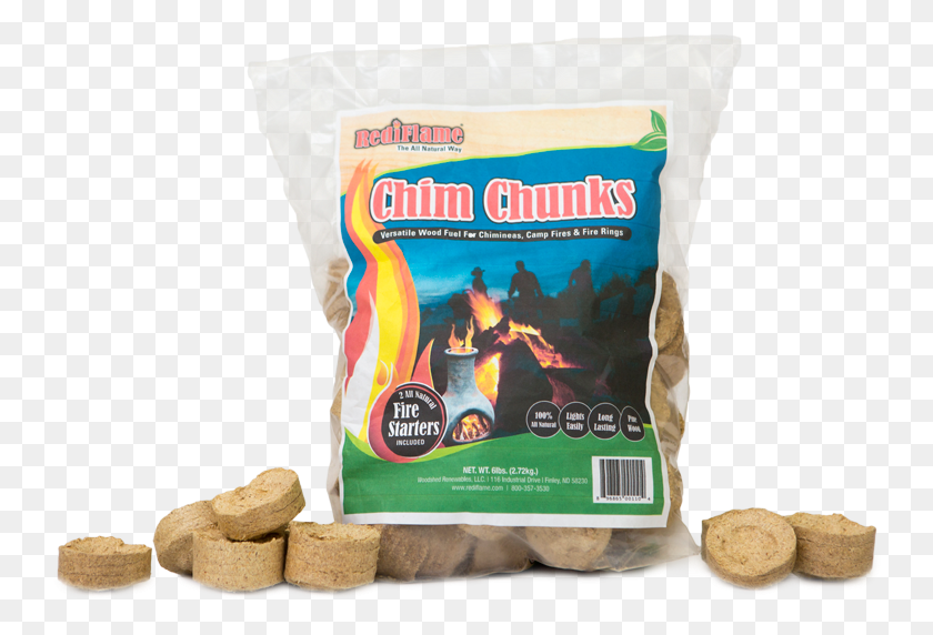 751x512 Rediflame Products Chim Chunks Nut, Хлеб, Еда, Подушка Hd Png Скачать