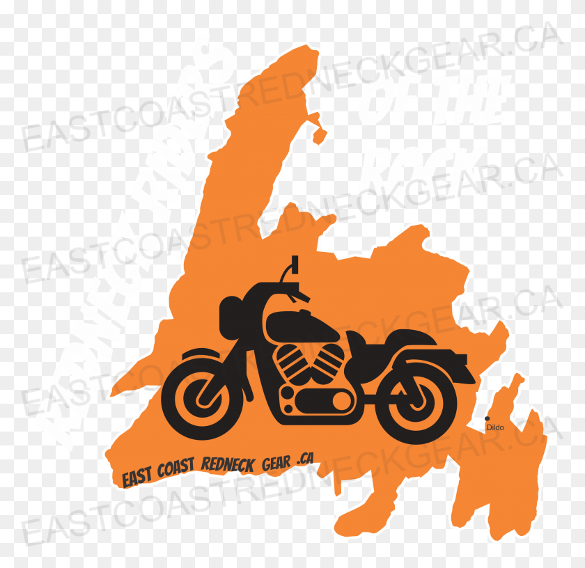 2401x2329 Redneck Riders Of The Rock Logotipo De La Motocicleta Silueta, Texto, Volante, Cartel Hd Png