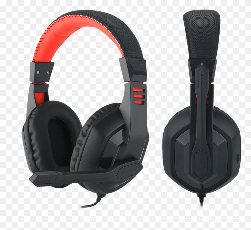 1397x1268 Redragon H101 Gaming Headset Wired Over Ear Pc Gaming Redragon Ares, Electronics, Headphones HD PNG Download