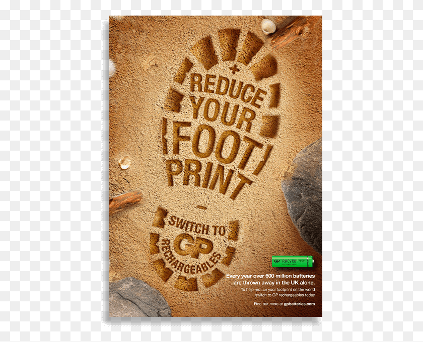 440x621 Reduce Your Footprint Poster, Logo, Symbol, Trademark HD PNG Download