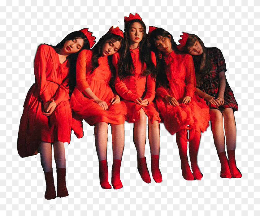 728x638 Redvelvet Peekaboo Freetoedit Sticker By Revelluv Red Velvet Peek A Boo Teaser, Stage, Person, Human HD PNG Download