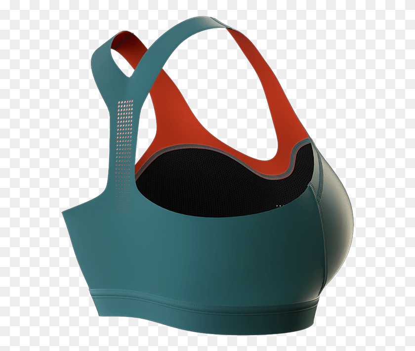 594x650 Reebok Puremove Sports Bra Brassiere, Clothing, Apparel, Lingerie HD PNG Download