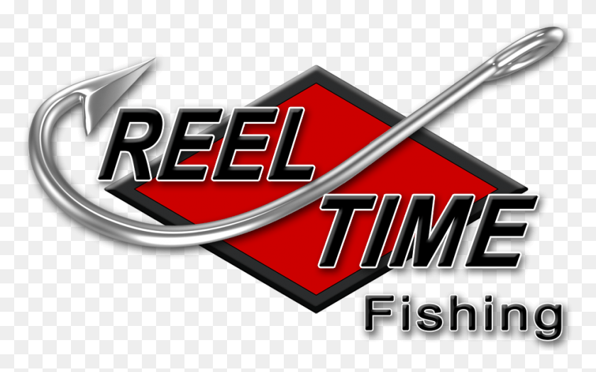 927x553 Reel Time Fishing Reel Time Fishing Logo, Text, Symbol, Arrow HD PNG Download