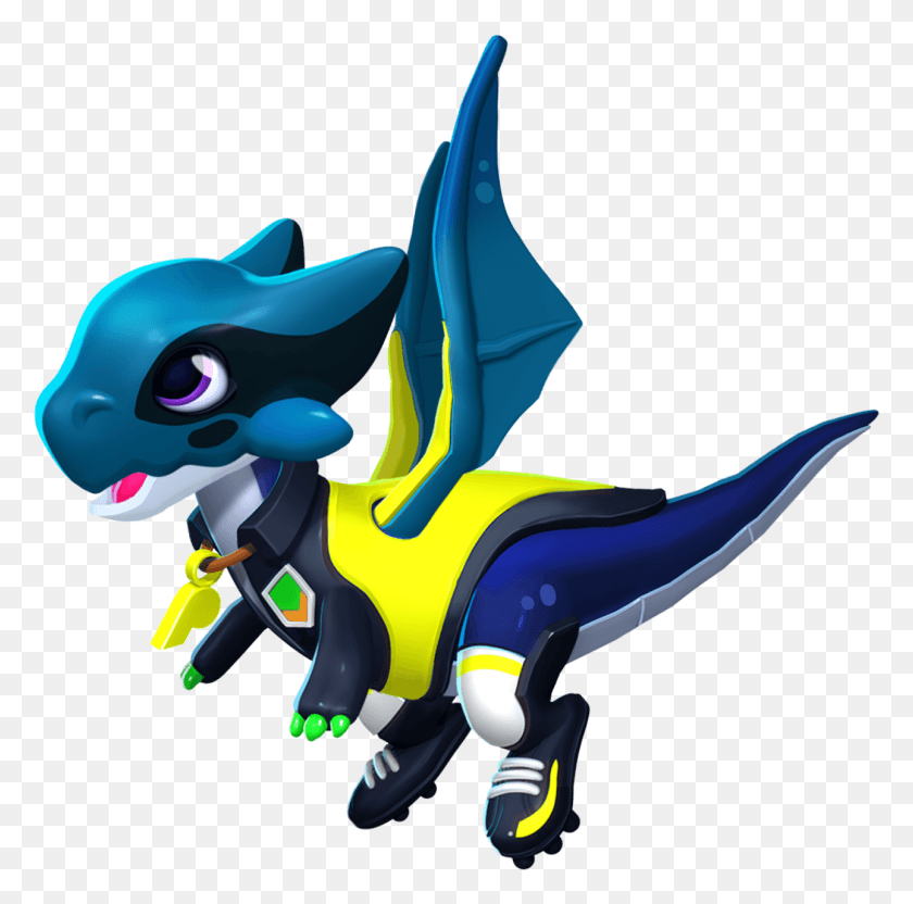 1290x1278 Referee Dragon, Toy HD PNG Download