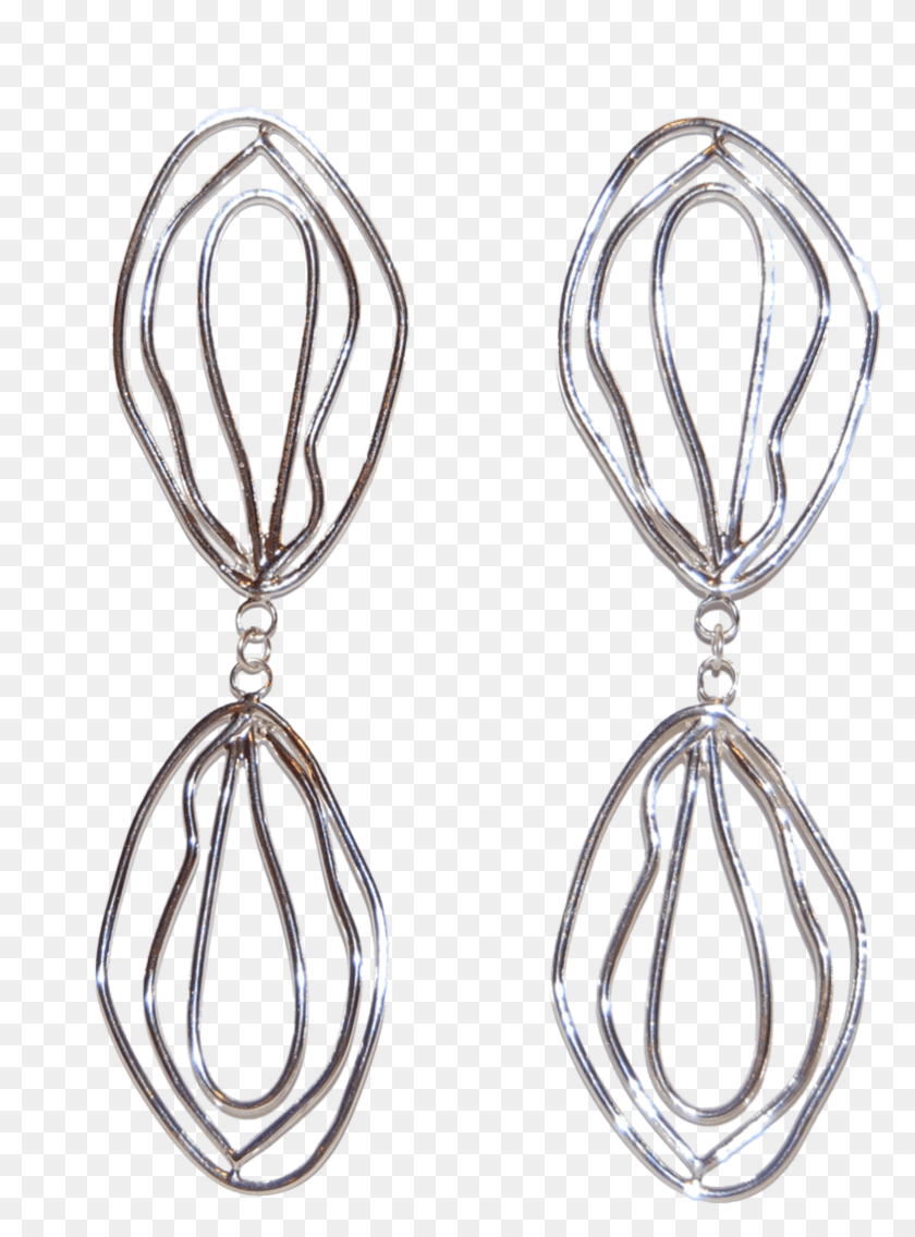 782x1079 Reflected Silver Venus Earrings, Accessories, Accessory, Jewelry HD PNG Download