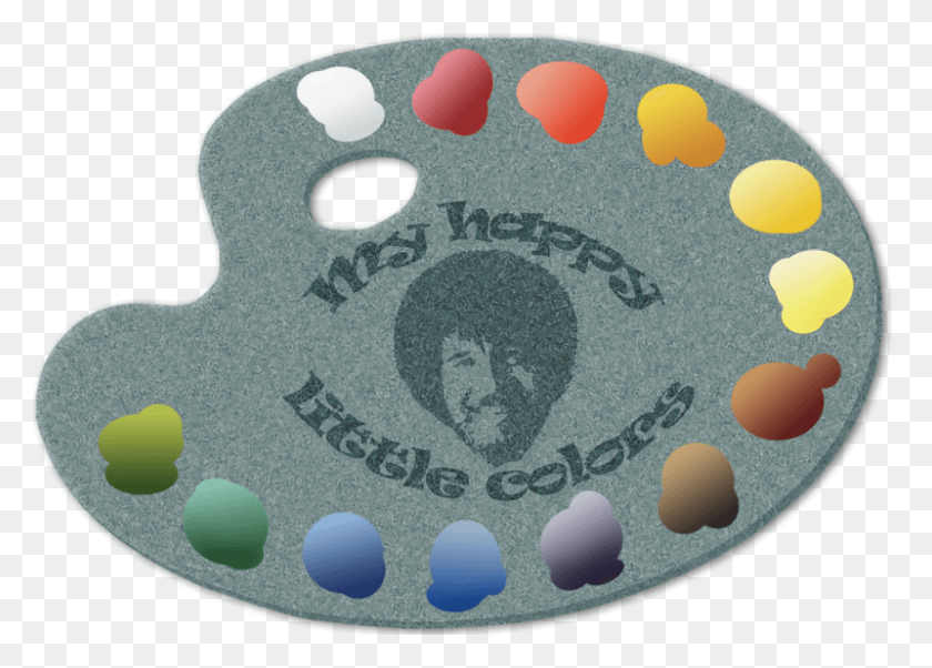 800x556 Reflections On Bob Ross, Egg, Food, Rug HD PNG Download